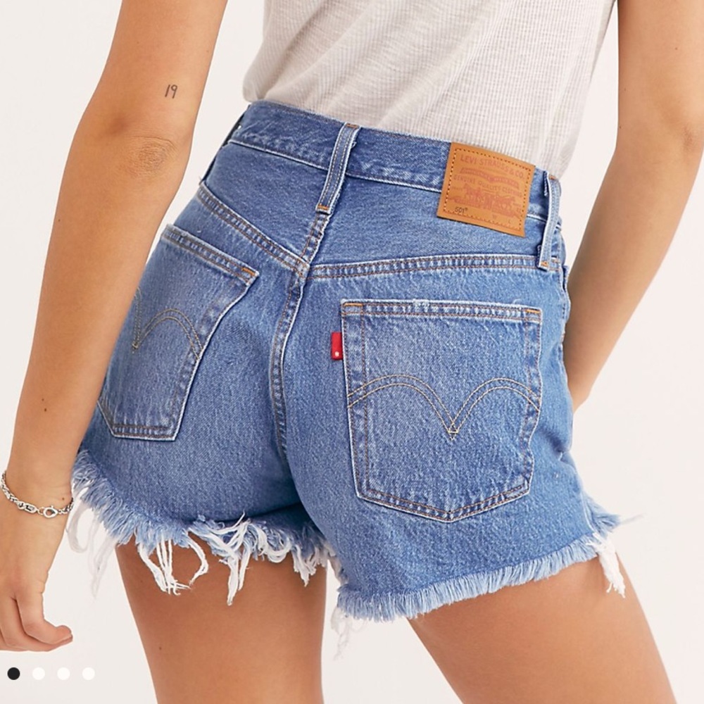 Levi’s 501 High Rise Demin Short in Athens wash